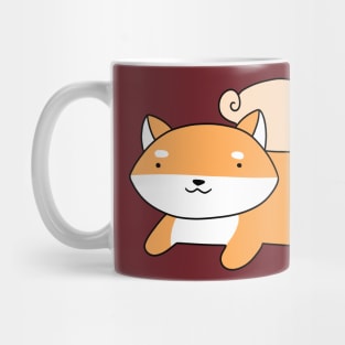 Shiba and Little Pug Mug